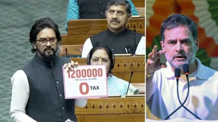 AA1yKZ1d Zero check kar lijiye': BJP's Anurag Thakur mocks Rahul Gandhi over Congress' electoral failure in Delhi