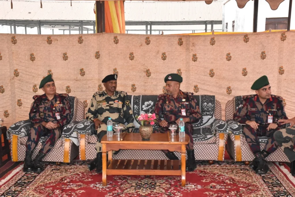BSF and BGB hold sector commander-level border coordination meeting