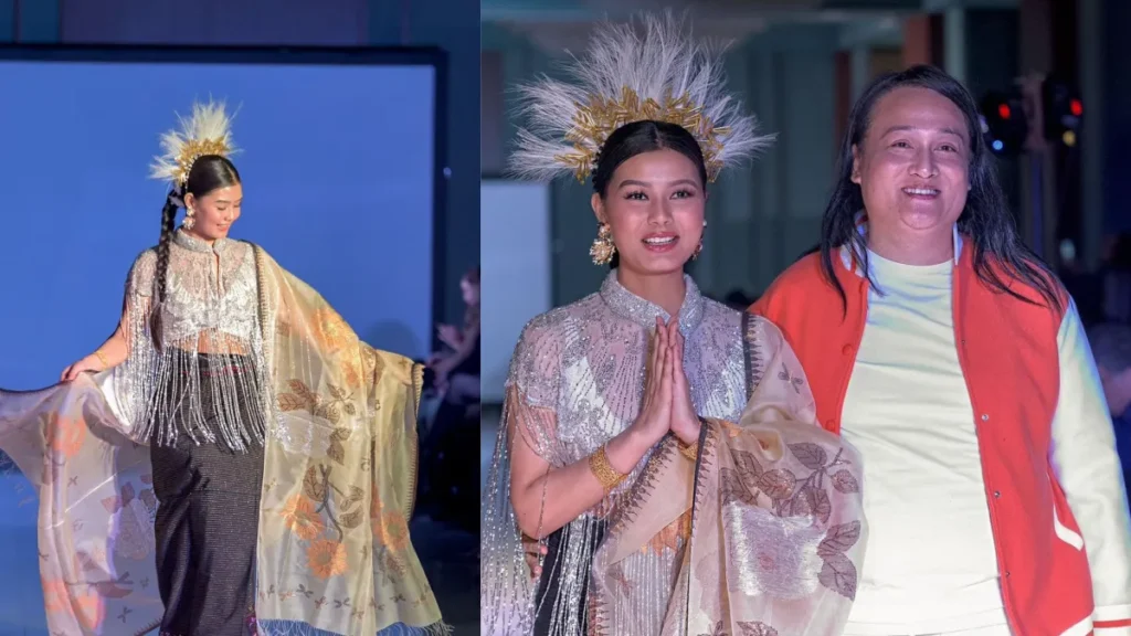 Manipur designer Robert Naorem showcases state’s heritage at Milan fashion event.