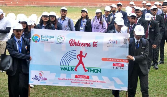 Kamrup Metro Hosts 'Eat Right Mela and Walkathon' to Advocate Healthy Eating and Active Living