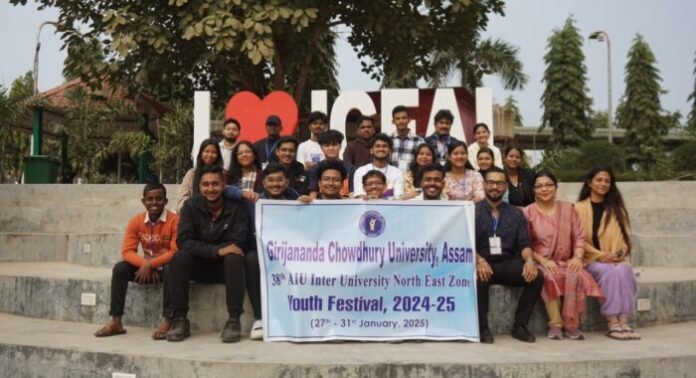 GCU students sweep 3 gold medals at North East Zonal Youth Festival.