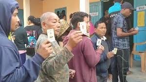 Meghalaya: Garo voters turn up in record numbers for KHADC election in Rambrai-Jyrngam.