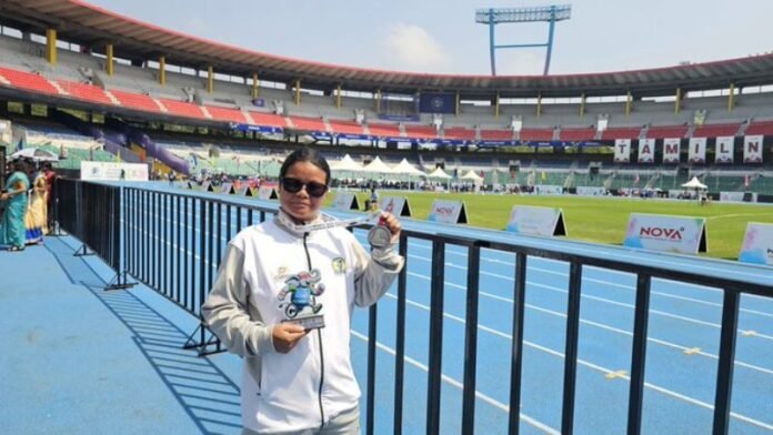 Arunachal Pradesh: Kipa Mero bags silver at National Para-Athletics Championship