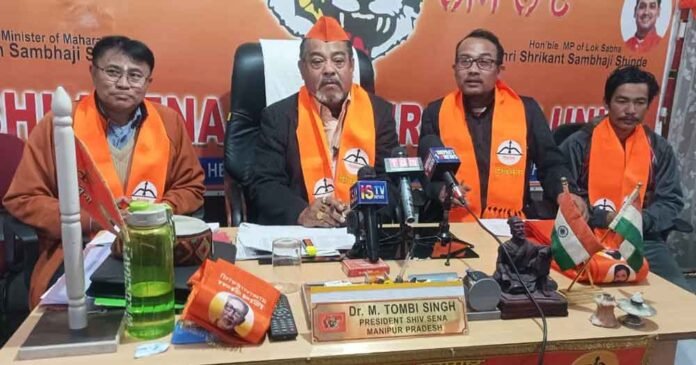 Shiva Sena urges Governor to pursue unbiased disarmament in Manipur.