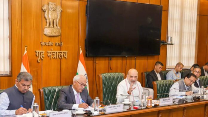 Amit shah with other officials