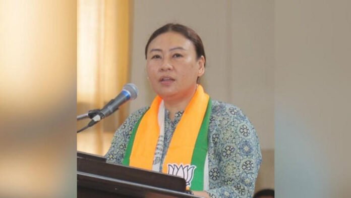 Nagaland MP Phangnon Konyak