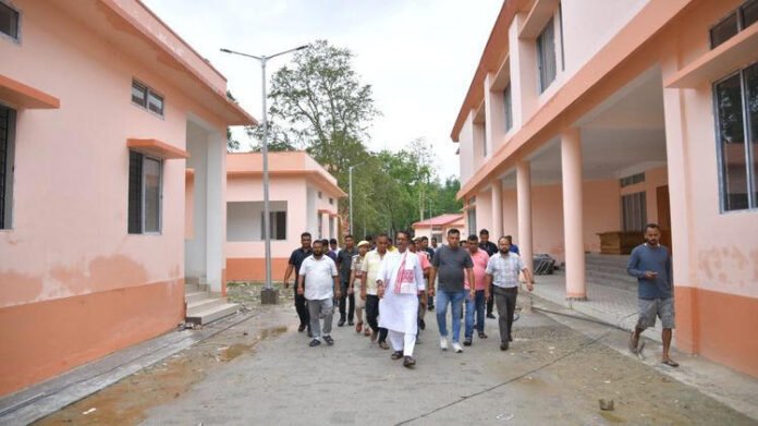Assam minister visits Doomdooma College construction site and Borsola Hospital nearing completion
