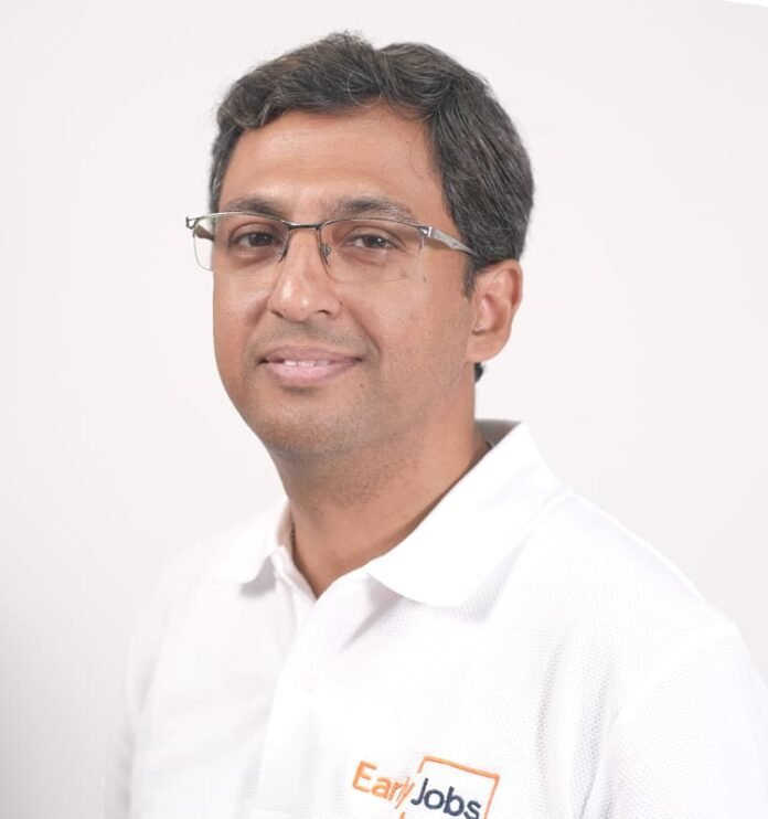 Asish Chakraborty, CEO and Co-Founder of EarlyJobs