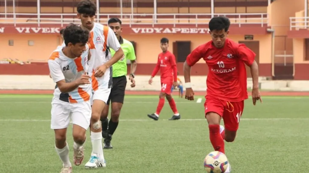 Mizoram Dominate Swami Vivekananda U20 Football Championship