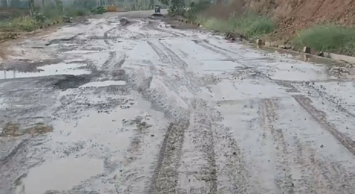 Sabroom Highway in Tripura Criticized