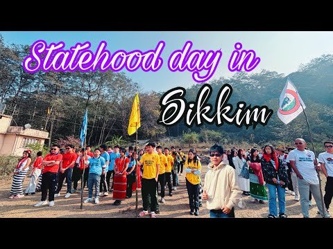 Gangtok Decorated for Sikkim’s 50th Statehood Anniversary Sikkim statehood celebration preparations in Gangtok