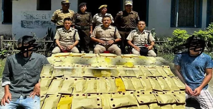 Heroin seized in Namsai during police raid in Arunachal