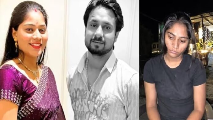 Police team briefing media about the Meghalaya honeymoon murder case