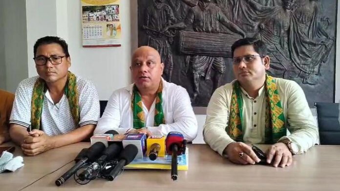 Trinamool Congress Begins Campaign in Baksa TMC leaders interact with villagers in Baksa during BTC poll preparations