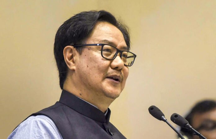 Rijiju Flags Land Row in Arunachal Highway Delay Kiren Rijiju addressing public meeting about Frontier Highway delay in Arunachal Pradesh
