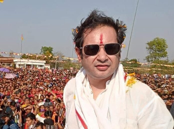 Tipra Motha Youth Wing Protests DM Row in Tripura