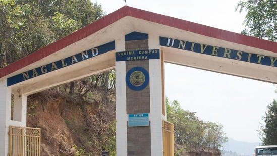 Nagaland University campus offering MA in Language and Culture