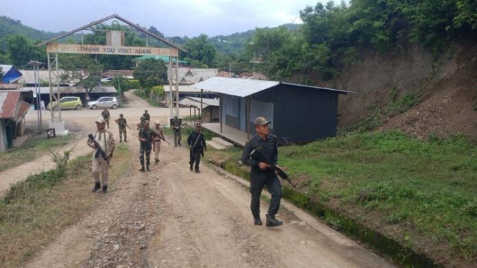 Manipur police crackdown in conflict zone