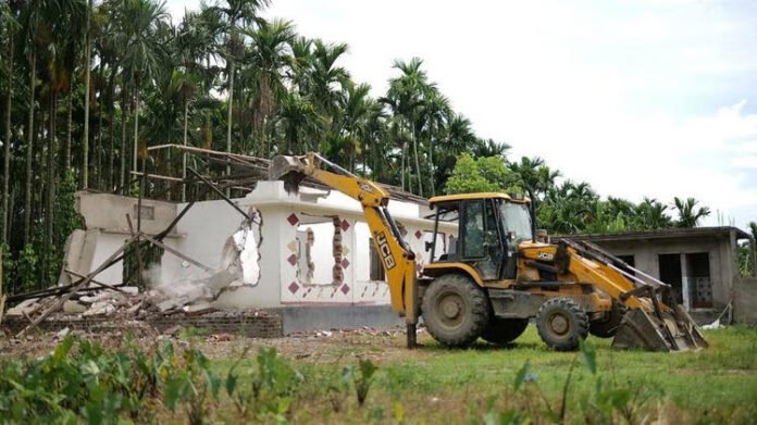 Assam eviction drive in Rangma reserve forest second phase