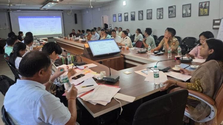 East Siang DC reviews projects, stresses coordination and asset utilization in Arunachal Pradesh