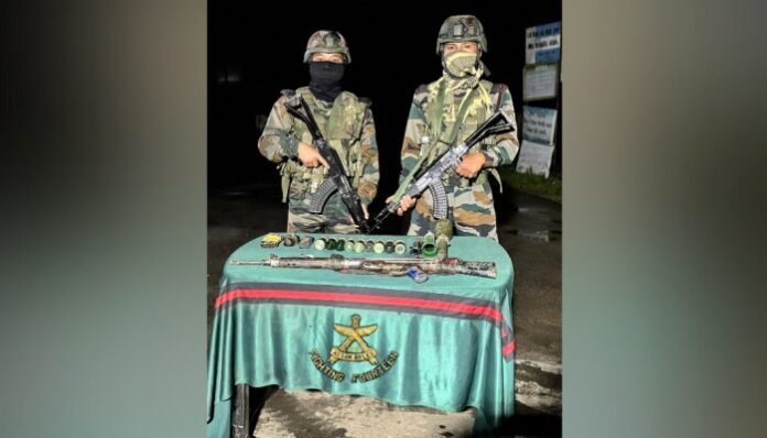 Assam Rifles Conducts Security Operation Assam Rifles recovers arms in Mizoram during a security operation