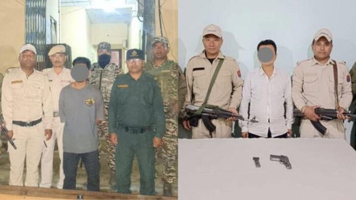Manipur police arrest militants and seize major weapons cache in coordinated operations