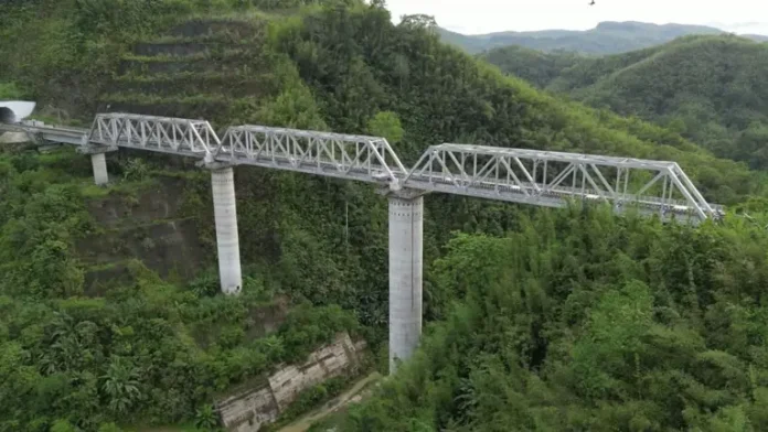 Railway line inaugurated in Mizoram after 78 years of Independence