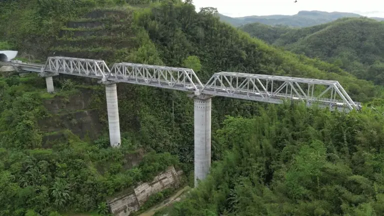 Railway line inaugurated in Mizoram after 78 years of Independence