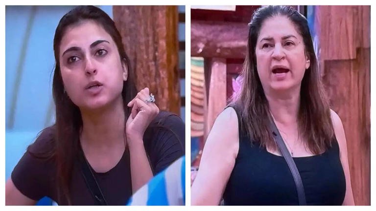 Farhana Bhatt and Kunickaa Sadanand argue in Bigg Boss 19 house during fight over family