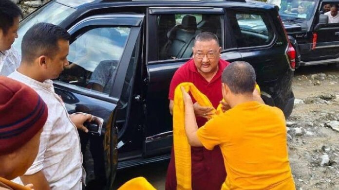 Rakdong Gumpa main building construction progress praised by Sikkim minister