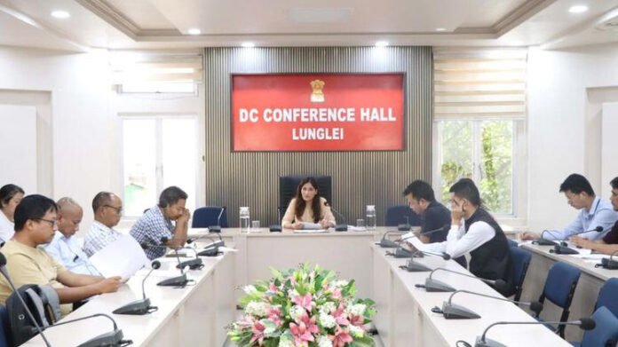 HIV awareness campaign in Siaha district of Mizoram with health workers and local participants