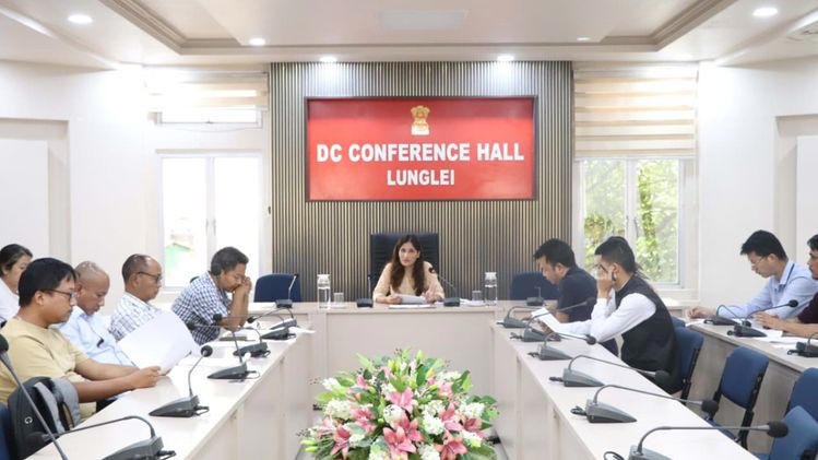 HIV awareness campaign in Siaha district of Mizoram with health workers and local participants