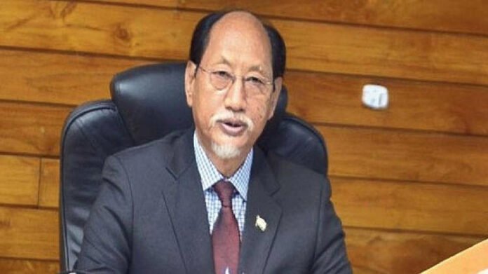 Nagaland CM Neiphiu Rio speaking about handloom sector as solution to unemployment