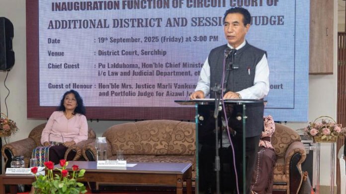 Mizoram inaugurates additional district and sessions court in Serchhip
