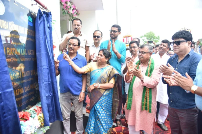 Tripura Durga Puja electricity supply