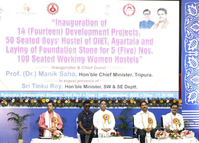 Tripura welfare projects