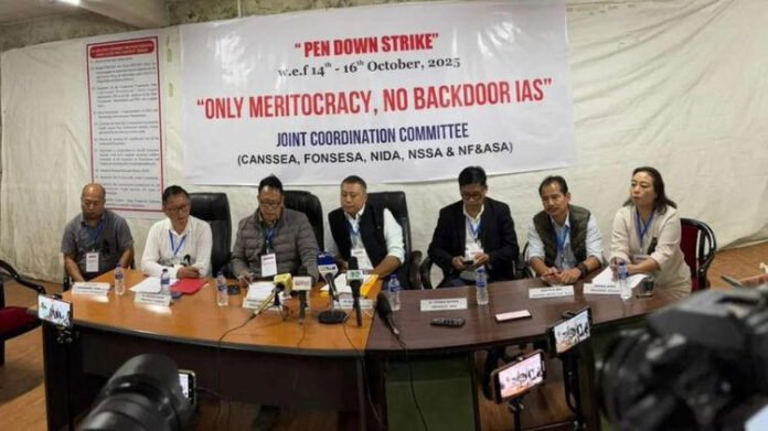 Nagaland: Joint Coordination Committee objects to "backdoor" IAS inductions under non-SCS quota