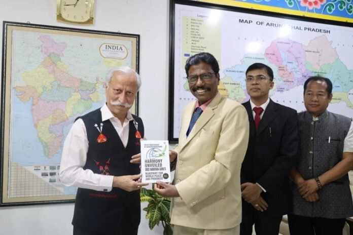 Himalayan University VC meets Arunachal Pradesh Governor, discusses higher education and research collaborations