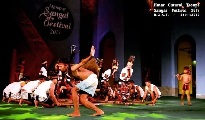 Imphal Sangai Festival protest