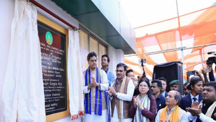 Tripura Opens New Khilpara CNG Station