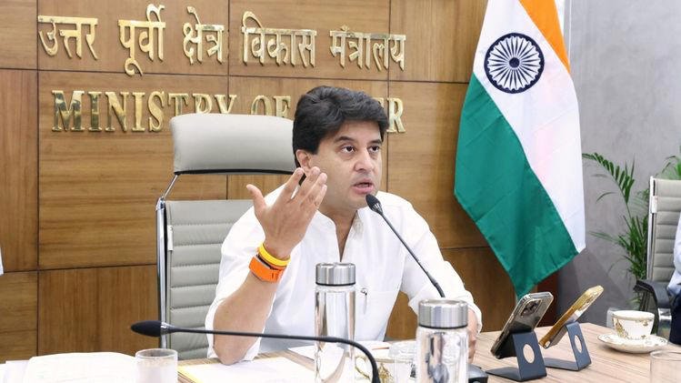 Scindia begins three-day visit to Nagaland, highlights Centre's push for northeast development