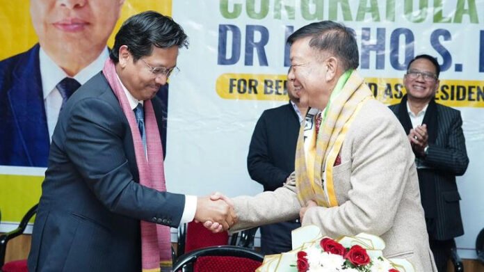 NPP revamps Manipur leadership as Conrad K Sangma welcomes new state chief