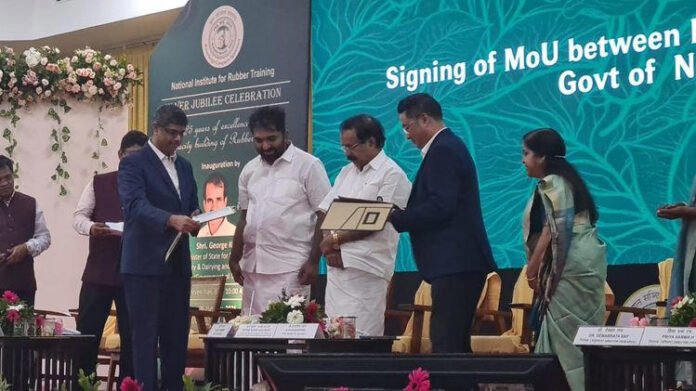 Rubber Board, Nagaland Government sign MoU to set up NIRT Nodal Centre in Chümoukedima