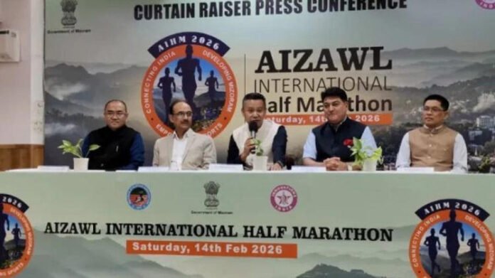 Aizawl International half marathon to be held on February 14