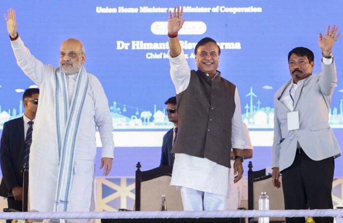 Shah launches part 2 of border village programme from Assam, accuses Cong of allowing infiltration