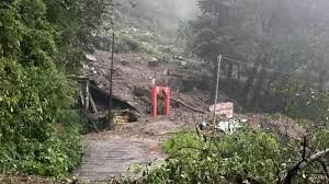 Tripura Storm Damage Relief Camps Tripura storm damage houses with relief camps sheltering affected residents after heavy storm