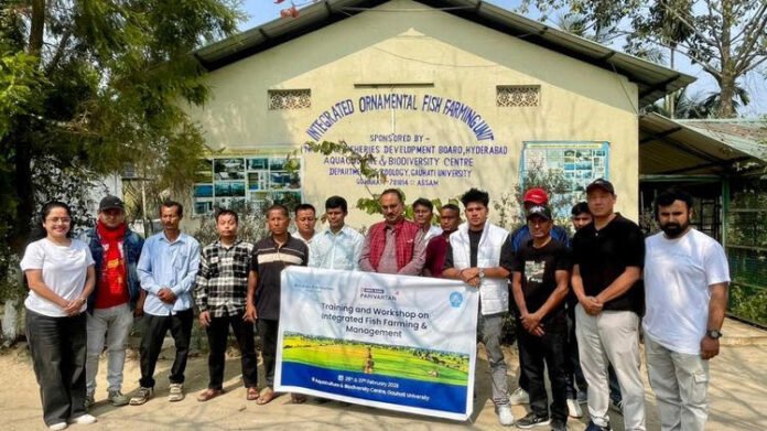 Balipara Foundation, Gauhati University hold residential training on integrated fish farming to boost rural livelihoods