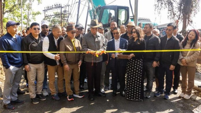 Mizoram CM lays foundation stone for Aizawl beautification project