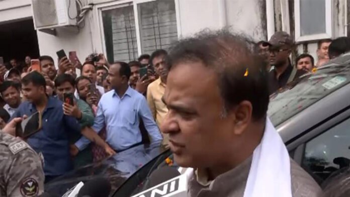 Assam CM Himanta Biswa Sarma files nomination from Jalukbari seat
