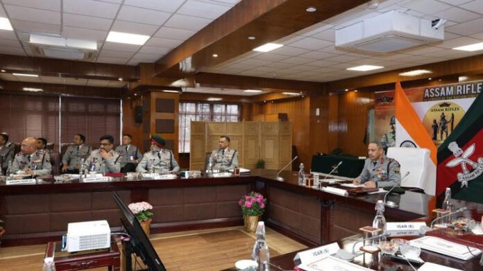 Assam Rifles Commanders Conference held in Shillong on March 23